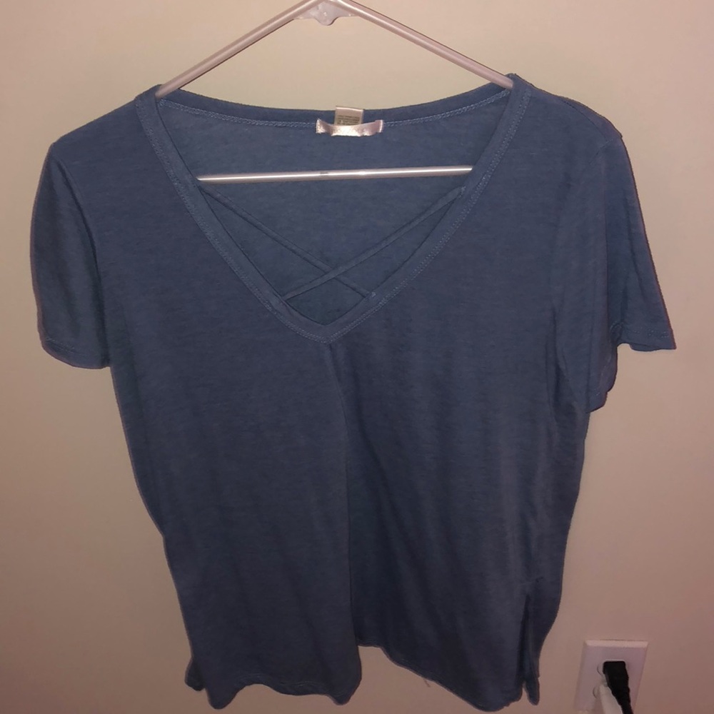 Blue t